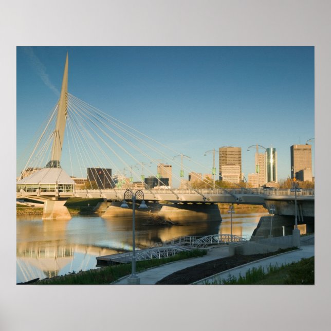 Affiches CANADA, Manitoba, Winnipeg : Esplanade Riel (Devant)