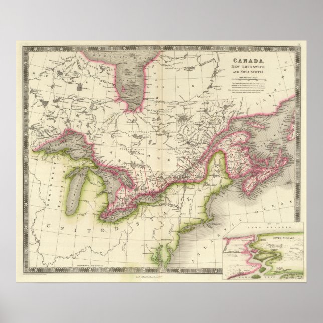 Affiches Canada, Nouveau-Brunswick et Nouvelle-Écosse (Devant)