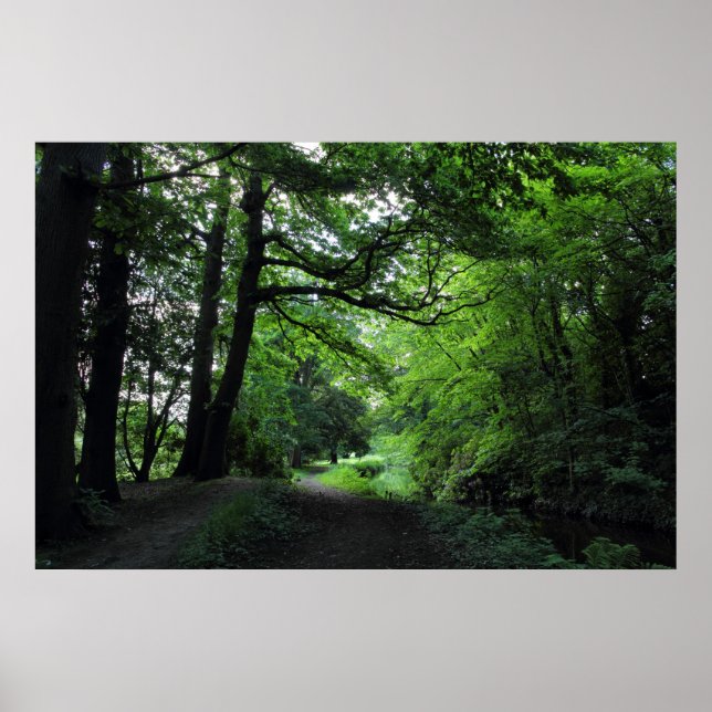 Affiches Canal, Bute Park, Cardiff, Pays de Galles (Devant)