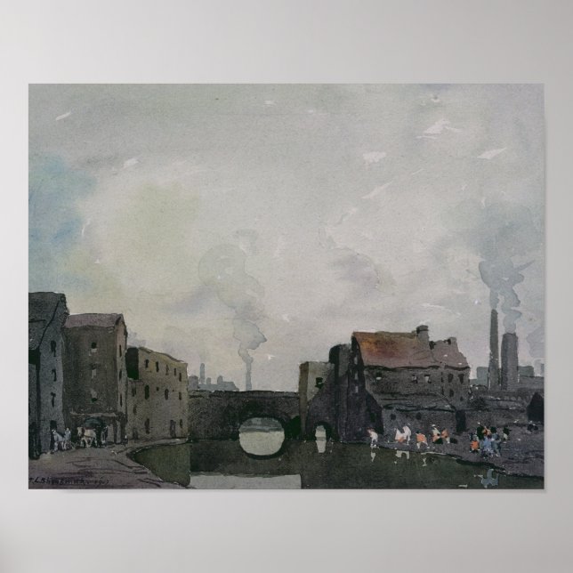 Affiches Canal de Birmingham (Devant)