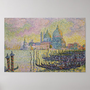 Affiches Canal grand de Paul Signac- (Venise)