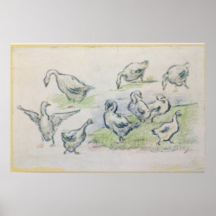 Affiches Canards d'Alfred Sisley