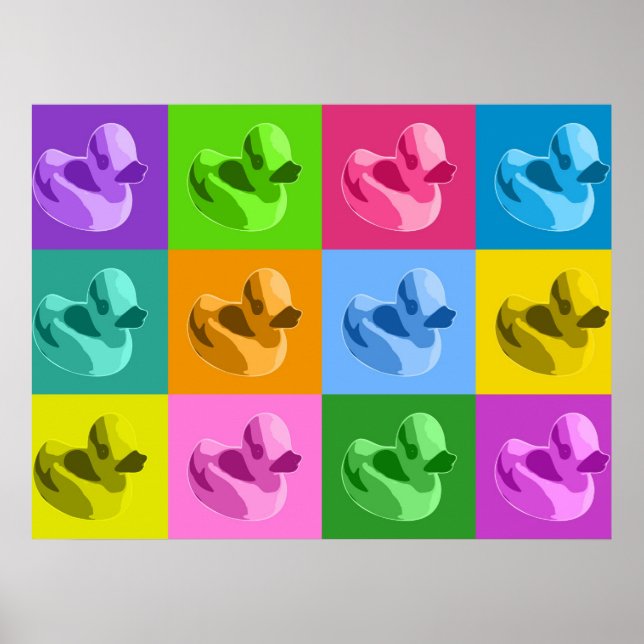 Affiches Canards en caoutchouc (Devant)