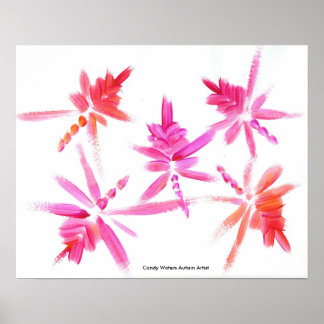 Affiches Candy Waters Artiste de l'autisme