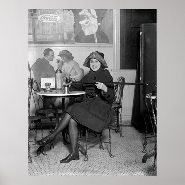 Affiches Canne à pourboire, 1922 (Devant)