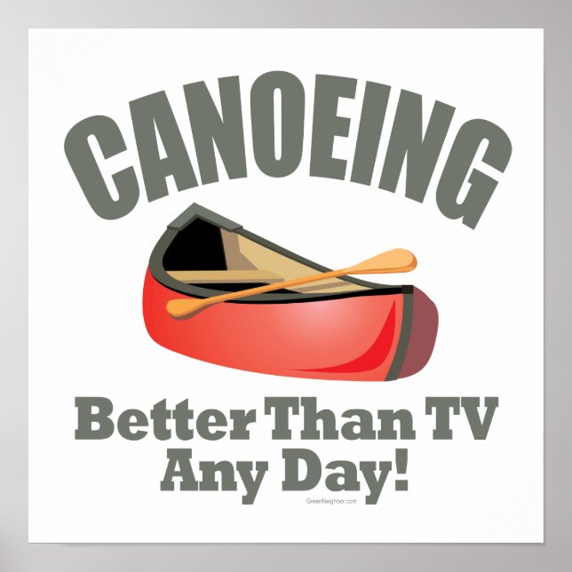 Affiches Canoë (Devant)