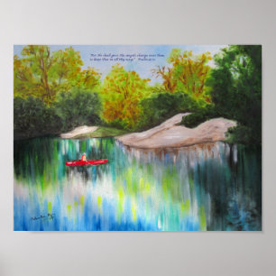 Affiches Canoë sur la rivière Withlacoochee