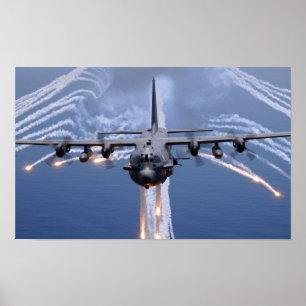 Affiches Canonnière du spectre AC-130