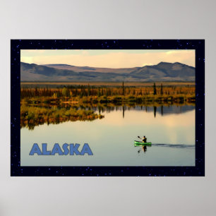 Affiches Canot Alaska