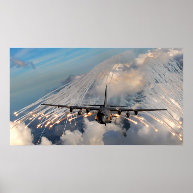 Affiches Canotage AC-130U (Devant)