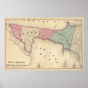 Affiches Canton de Bayonne Greenville