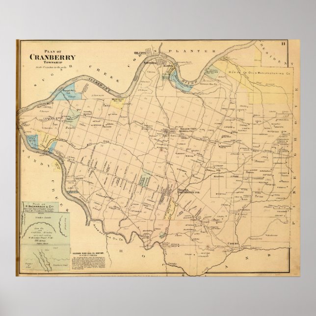 Affiches Canton de Cranberry (Devant)