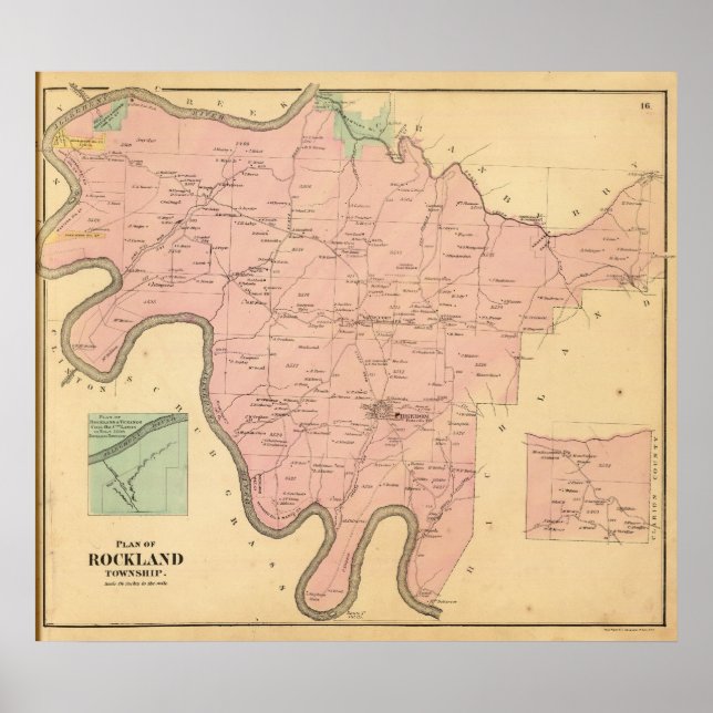 Affiches Canton de Rockland (Devant)