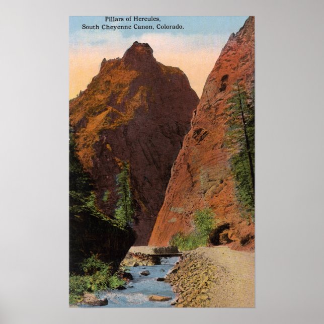 Affiches Canyon de Cheyenne Sud (Devant)