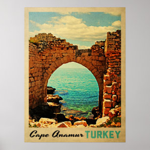 Affiches Cap Anamur Turquie