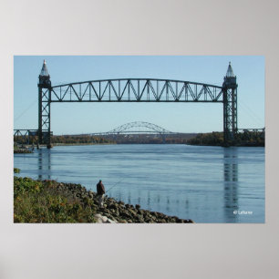 Affiches Cape Cod Canal Bridges Photographie