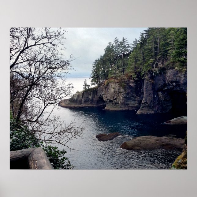 Affiches Cape Flattery Olympic Peninsula - Washington (Devant)