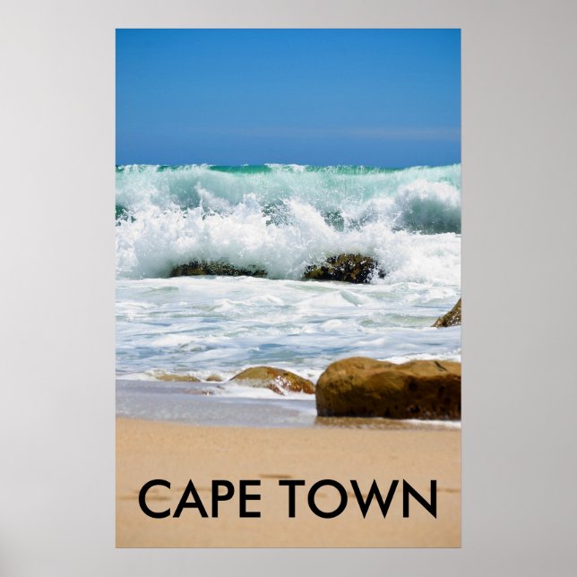 Affiches Cape Ocean, VILLE DU CAP (Devant)