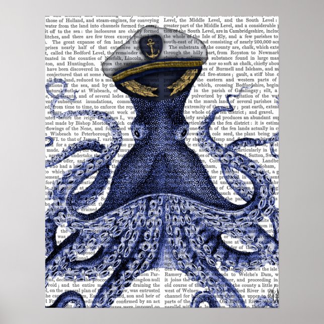 Affiches Capitaine Octopus (Devant)