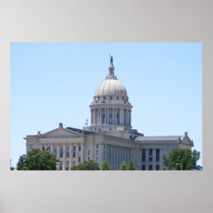 Affiches Capitale de l'État de l'Oklahoma