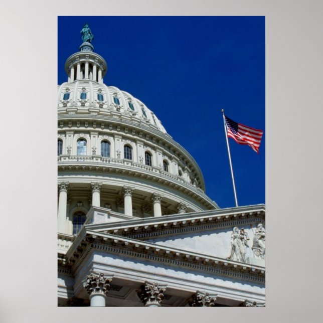 Affiches Capitol Building, Washington, USA (Devant)
