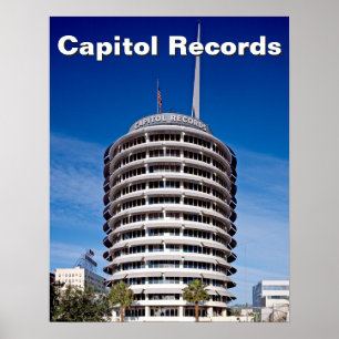 Affiches Capitol Records Hollywood Californie
