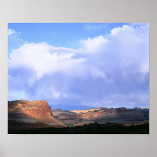 Affiches Capitol Reef National Park, Utah. États-Unis. Cumu