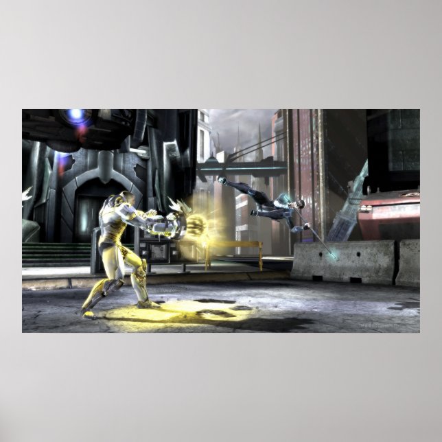 Affiches Capture d'écran : Cyborg vs Nightwing 2 (Devant)