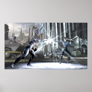 Affiches Capture d'écran : Cyborg vs Nightwing 4