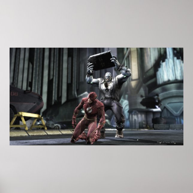 Affiches Capture d'écran : Flash vs Grundy (Devant)