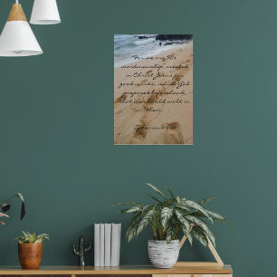 Affiches Car nous sommes son ouvrage, -
