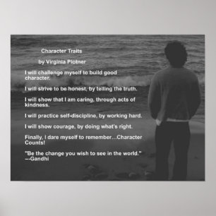 Affiches Caractères par Virginia Plotner