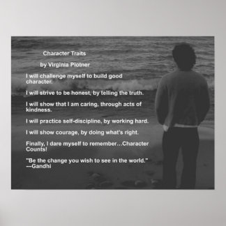 Affiches Caractères par Virginia Plotner