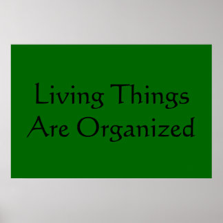 Affiches Caractéristiques de la vie