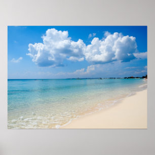 Affiches Caraïbe - Seven Mile Beach - Cayman Islands