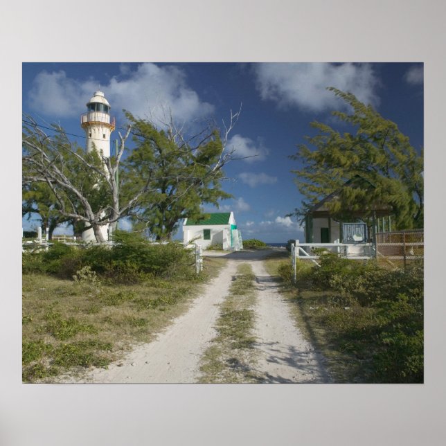 Affiches Caraïbes, TURQUES & CAICOS, île de Grand Turk, 3 (Devant)