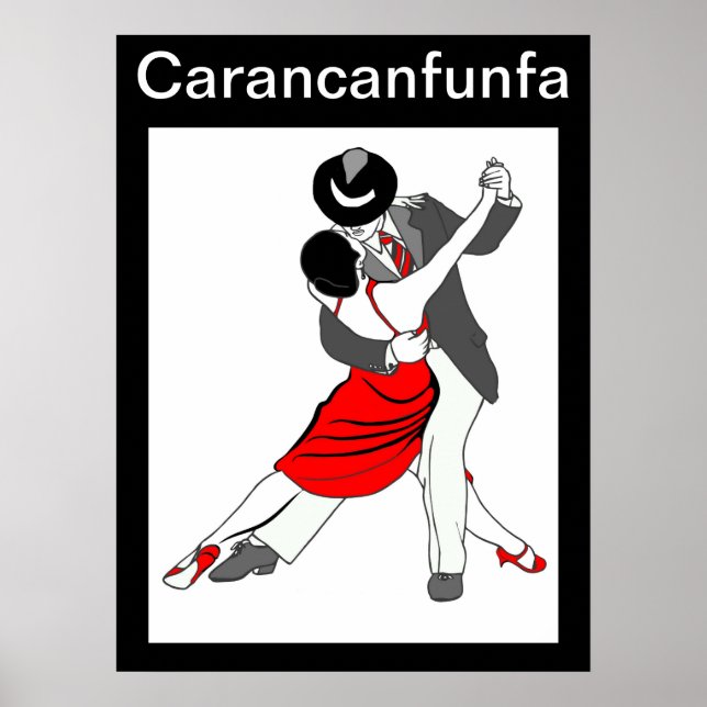 Affiches Carancanfunfa Tango (Devant)