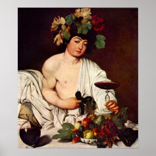 Affiches Caravaggio-Bacchus de Michaël Angelo Merisi DA