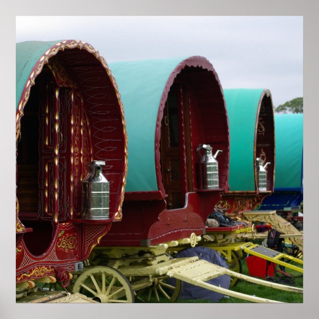Affiches Caravane tzigane (Devant)
