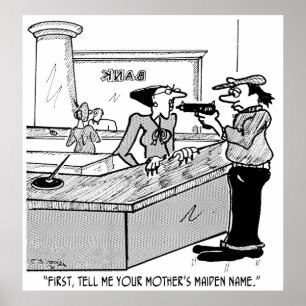 Affiches Caricature bancaire 2922