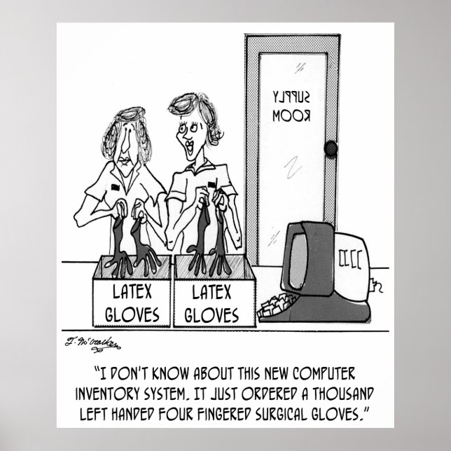 Affiches Caricature de l'hôpital 1830 (Devant)