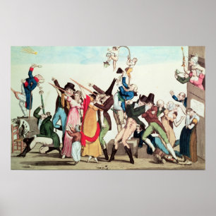 Affiches Caricature sur la comète 1811, c.1811