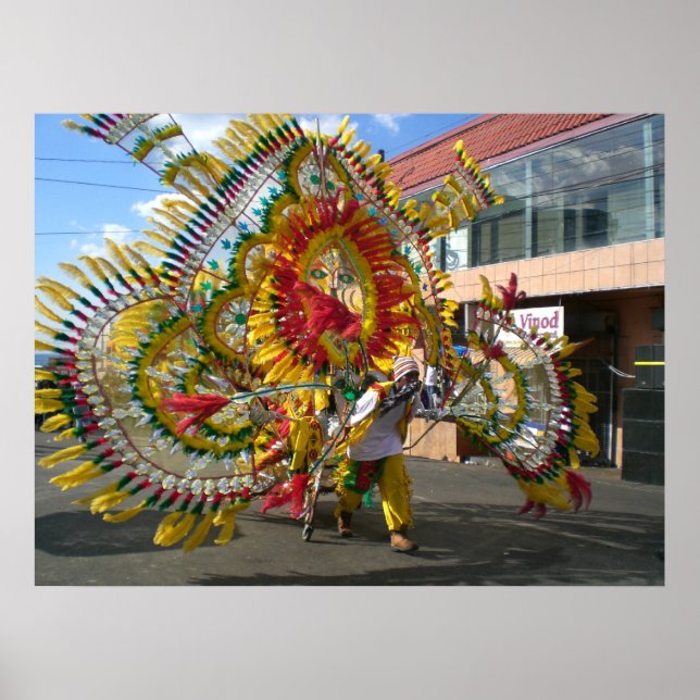Affiches Carnaval à Trinidad (Devant)