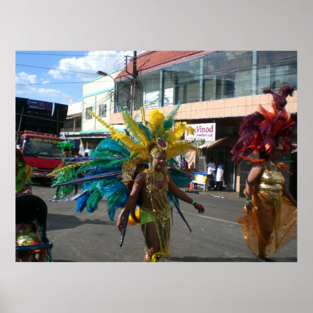 Affiches Carnaval à Trinidad 2010 (Devant)