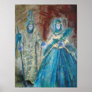 Affiches Carnaval vénitien