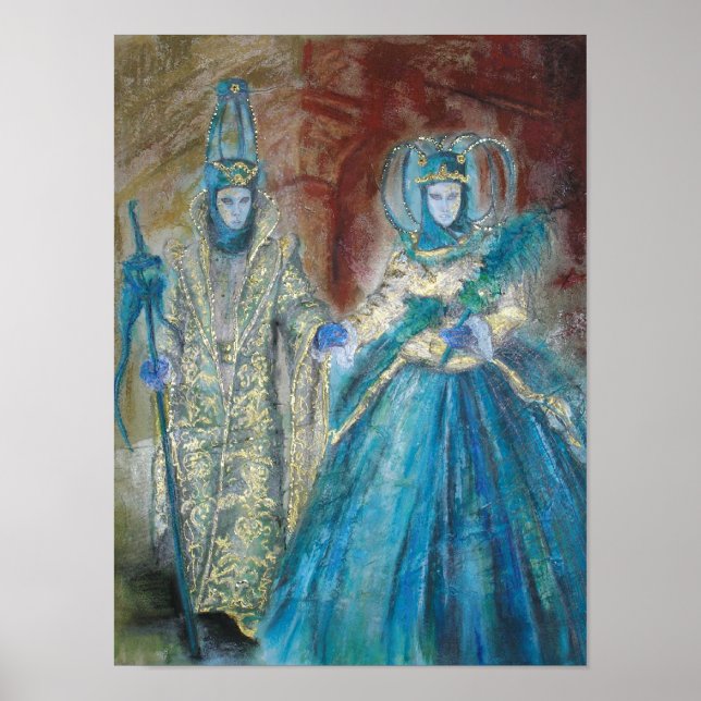 Affiches Carnaval vénitien (Devant)