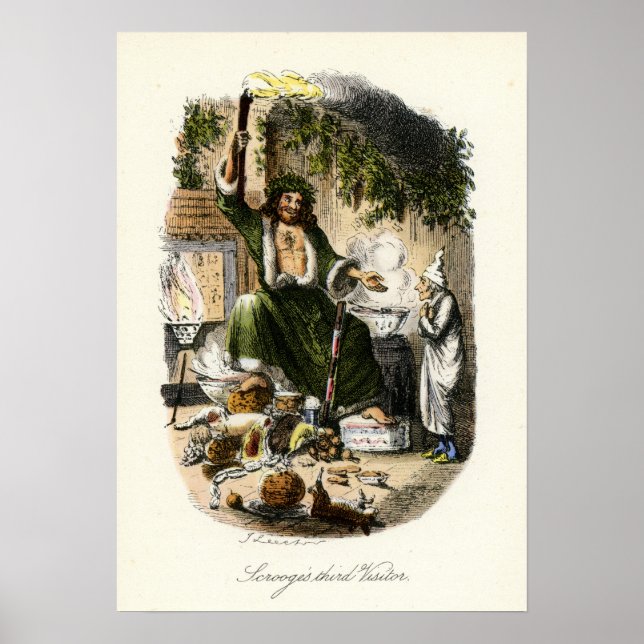 Affiches Carol de Noël - Fantôme de Noël présent (Devant)