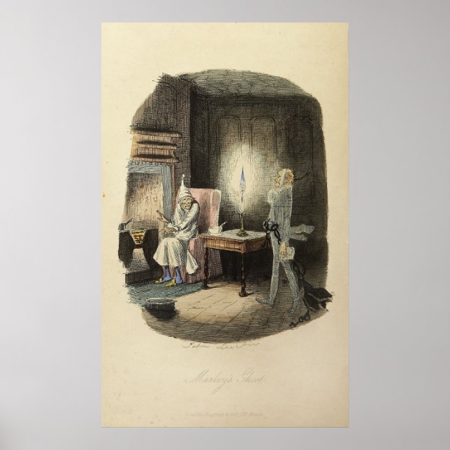Affiches Carol de Noël : Le fantôme de Marley (Devant)