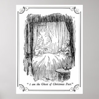 Affiches Carol de Noël : Le fantôme du passé de Noël