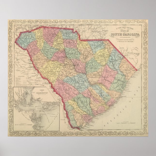 Affiches Caroline du Sud 2 (Devant)